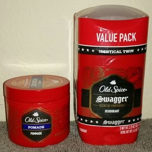 Old Spice Swagger deodorant 3 oz and pomade